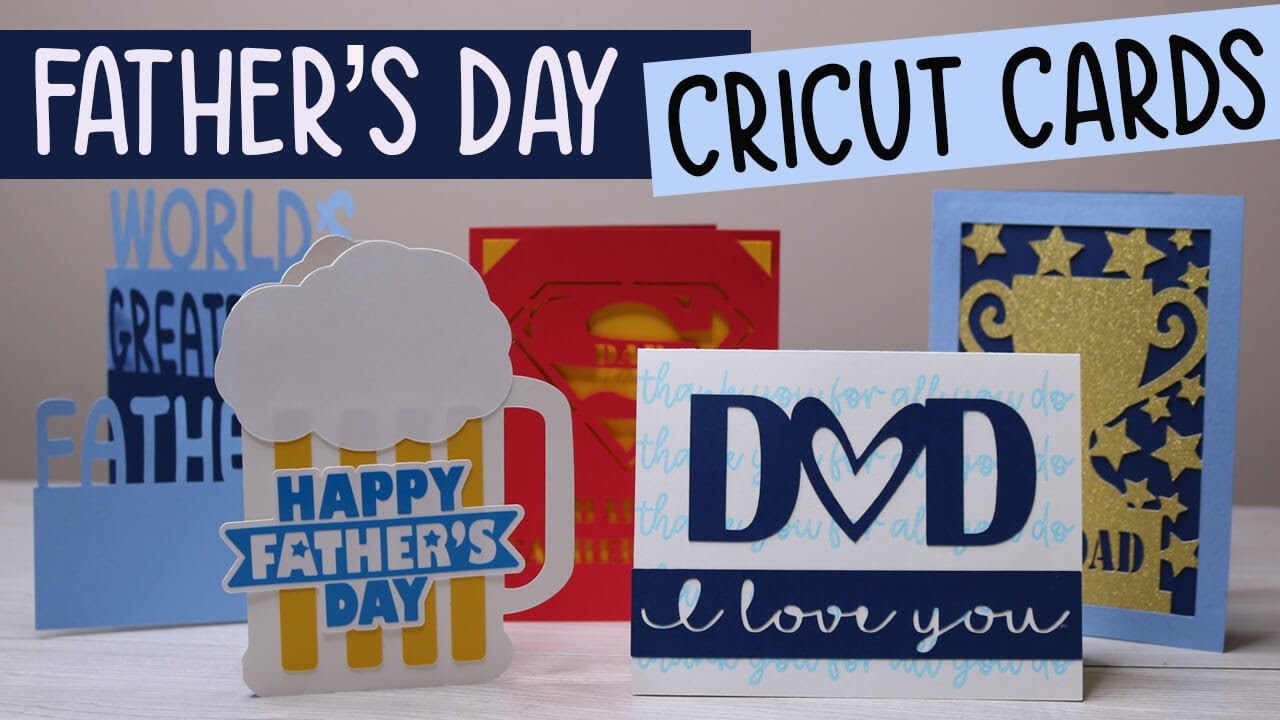 Easy DIY Father's Day Card with Cricut Joy - Creative Fabrica