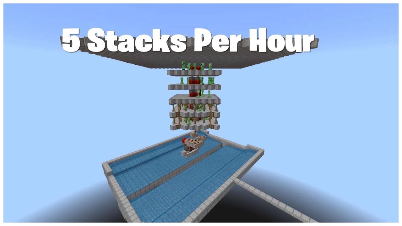 *NEW* Easy Creeper Farm! 1.16 Nether Update (Minecraft Bedrock