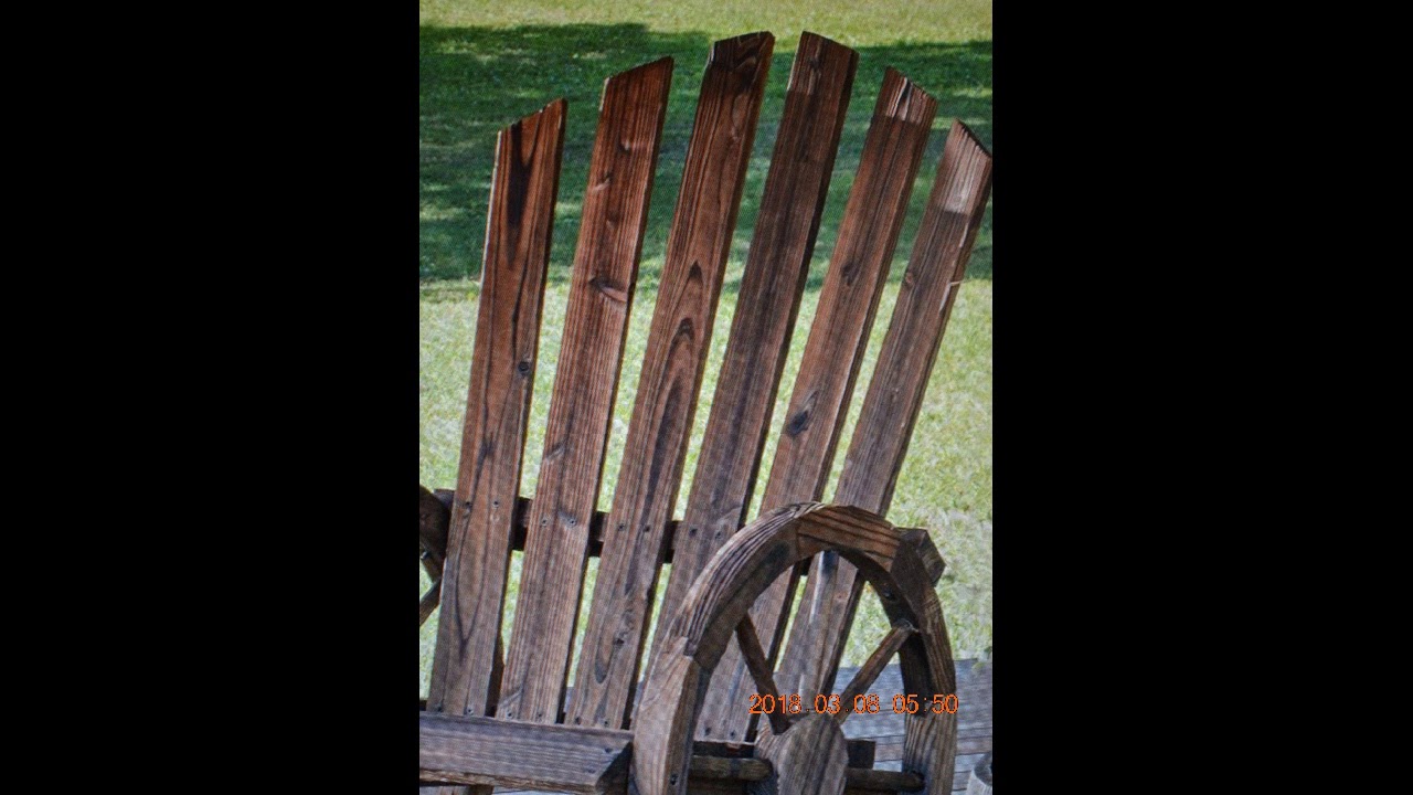 Wagon Wheel Chair DI721453 YouTube