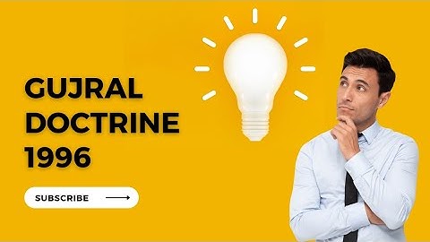 Gujral doctrine 1996