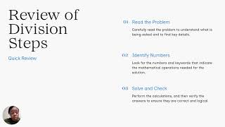 Solving Multi-Step Division Problems