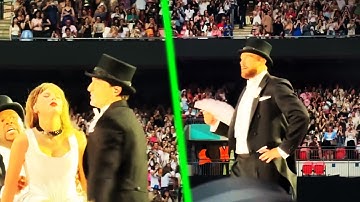 Taylor Swift and Travis Kelce Surprise the Eras Tour in London Stage