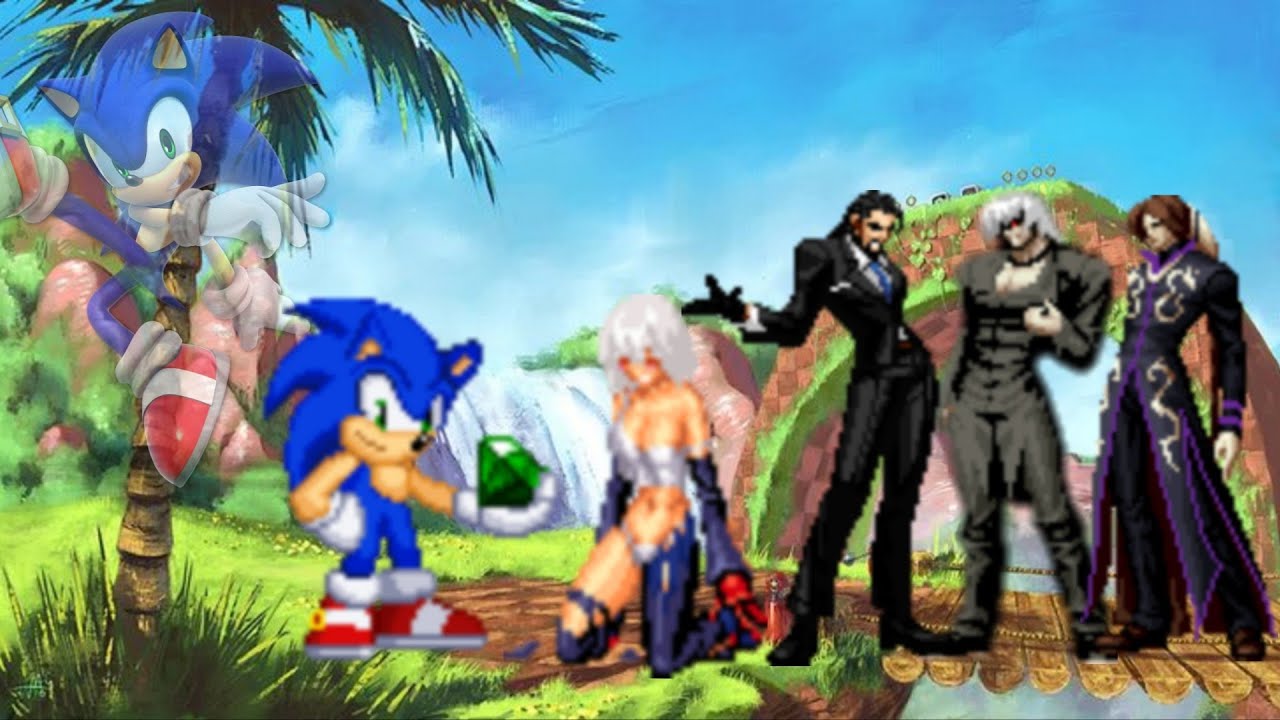 Kof Mugen TM | Sonic-KOFM Vs KOF Memorial Bosses Team