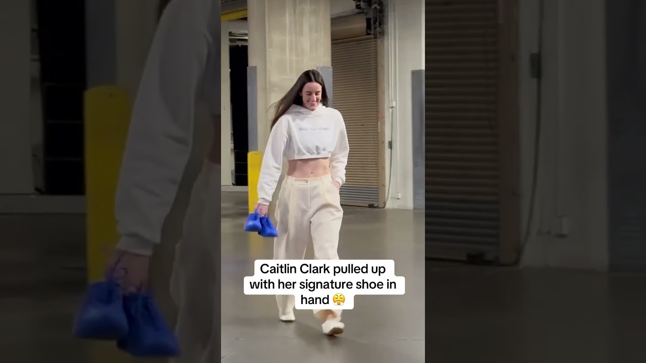 Caitlin Clark with the debut of her signature shoe š„ (via @indianafever/TT)