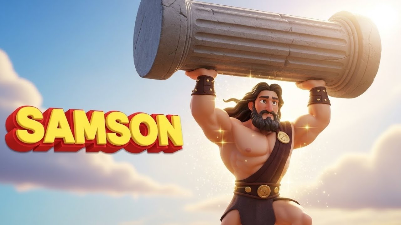 SAMSON |Strength lost, strength restored| Illustrated Bible Stories