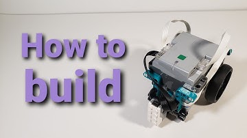 How to build Pybricks line following robot