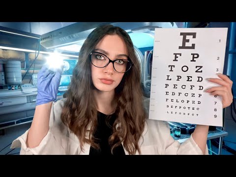 ASMR TEST DE LOS NERVIOS CRANEALES - ROLEPLAY MÉDICO (Soft Spoken) Asmr Argentina