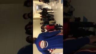 Zeus The Harlem Globetrotter Switches Places With The Handshake Teacher