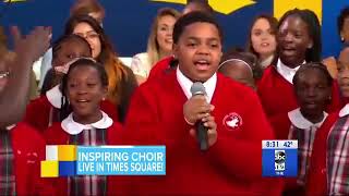 Baltimore's Cardinal Shehan School Choir performs live on GMA