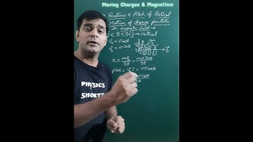 Radius & Pitch of a Charge Particle Tracing Helical Path in Magnetic Field @PhysicsShortsByVirendra