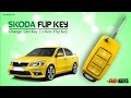 Skoda Laura Flip Key Change | Coloured Keys | Battery Change | Key Repair