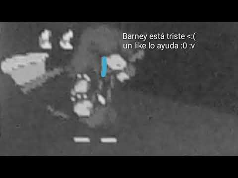 Pobre Barney morado XDDDDDD Pobre Barney morado XDDDDDD
