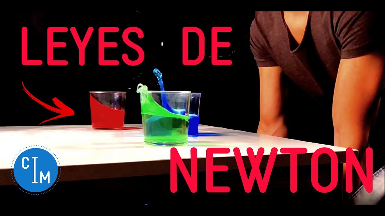 LEYES DE NEWTON en EXPERIMENTOS CASEROS SORPRENDENTES - YouTube
