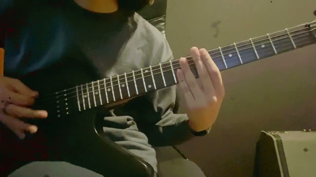 ჩემი მოსწავლე ლუკა დიასამიძე - As I Lay Dying - Through Struggle (Cover)