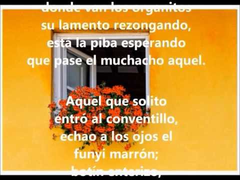 Ventanita de arrabal  下町の小窓 (Tango Karaoke タンゴ カラオケ)