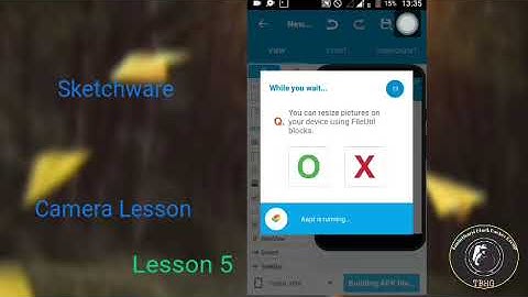 Sketchware Camera Lesson
