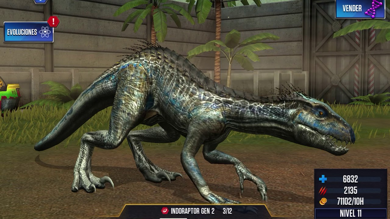 indoraptor jurassic world evolution 2