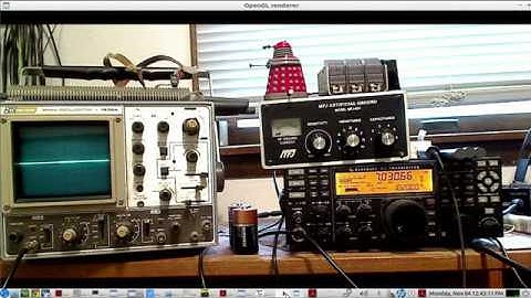 Homebrew Remote Rig Operations over SSH - using a Raspberry Pi3b - LIVE DEMO of setup & HF CW QSO