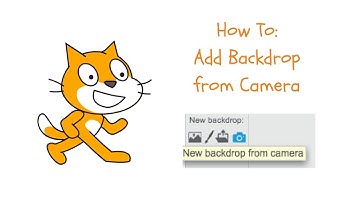 Scratch Tutorial: How to Upload Backdrop from Camera