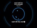 Color swap every bounce - 3 #satisfying #viral #python