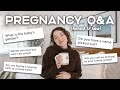 Name? Finding Out The Gender? Birth Plan? 💕 (Honest Pregnancy Q&amp;A)