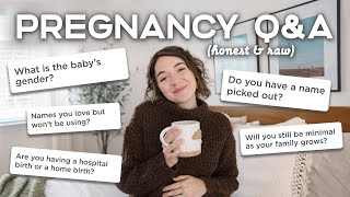 Have We Picked A Name? What's The Gender? Birth Plan?  (Honest Pregnancy Q&A)