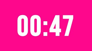 Famous 47 Second Countdown Timer No Music With Alarm Clock At The End Wealth