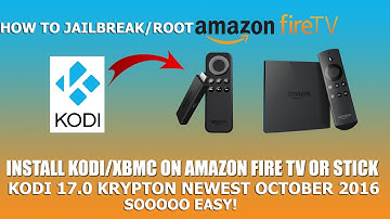 How to install Kodi 17.0 Krypton on an Amazon Fire stick ! Easiest and fastest! newest october 2016