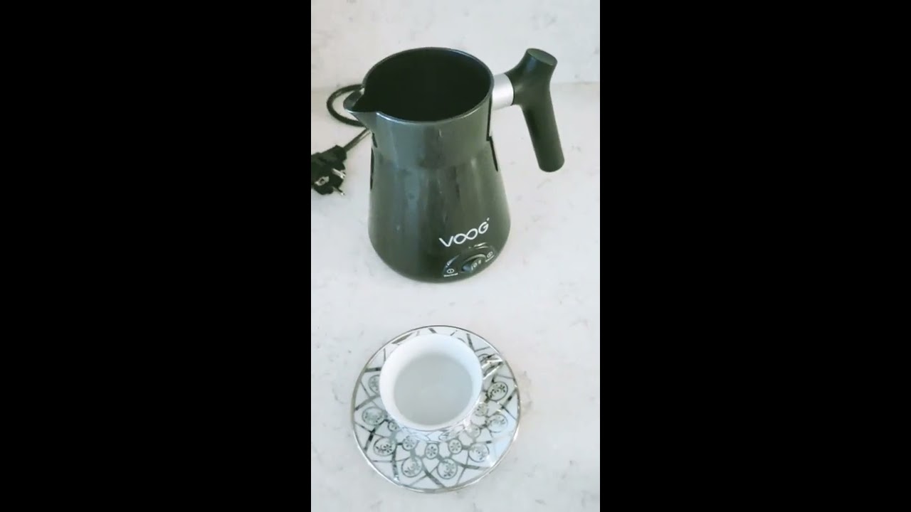 Voog közde pişirme özellikli türk kahve makinesi YouTube