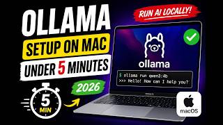 Ollama Setup on Mac in Under 5 Minutes (2026) | Run AI Locally
