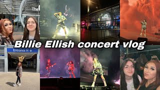 BILLIE ELLISH CONCERT VLOG | HAPPIER THAN EVER TOUR O2 LONDON 2022