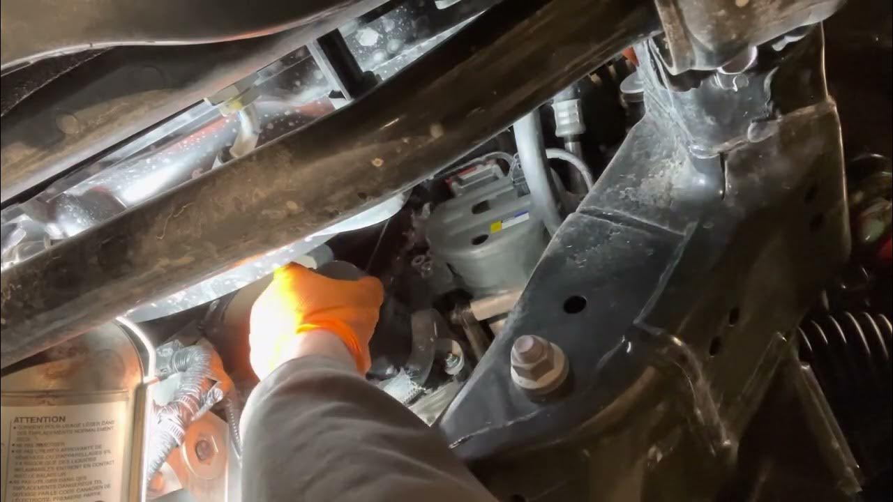 20222024 Toyota Tundra Engine Oil Change And Filter Replacement