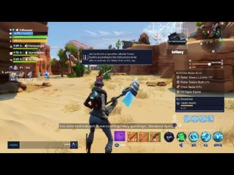 Fortnite save the world :It's Showtime (Quest-Canny Valley ...
