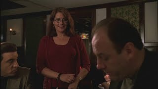 Dr. Melfi Flirts With Tony - The Sopranos HD