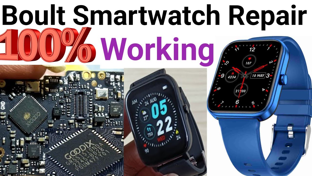 Boult Smartwatch Repair/Boult watch Repair/Boult Smartwatch reset/बोल्ट स्मार्ट वॉच रिपेयर/
