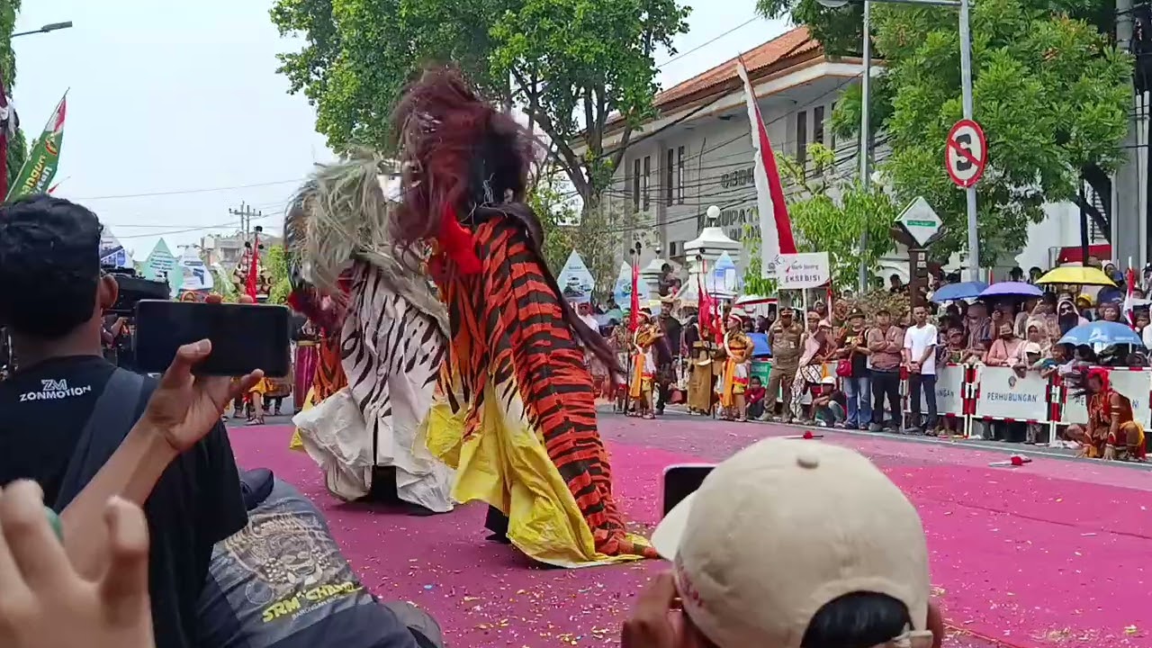 Semangat sekali barongan risang guntur Seto