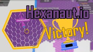Hexanaut.io [FFA] gameplay: Victory