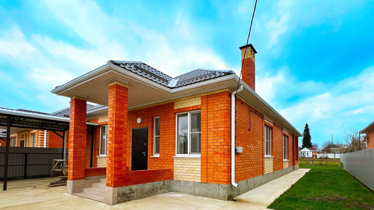 Сборный дом в Динскую терраса