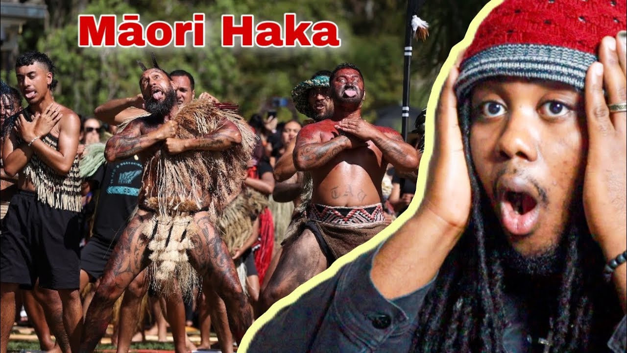 Американская реакция на мощный танец маори хака | Первая эмоциональная реакция