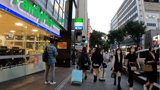 【4K】Walk in Shibuya Dogenzaka in evening.(渋谷・道玄坂)