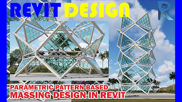 RD079. How to make a Parametric Pattern Based Massing Design in Revit.