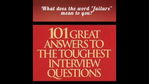🎯 What does the word "failure" mean to you? - Interview question with answer