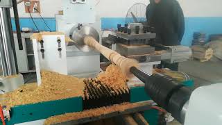 2. RS1530S-ATC woodworking lathe machine for turning cutting and grooving lines