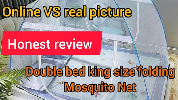 Double Bed Mosquito Net Honest Review Best Folding Mosquito 🦟 Net 🥅