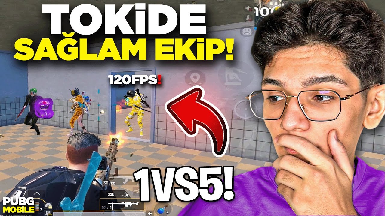 TOKİ'DE 120 FPS SAĞLAM EKİBE DENK GELDİM! - PUBG MOBİLE
