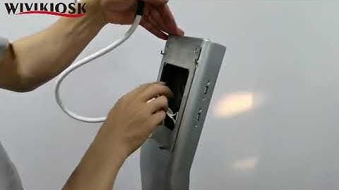 8 inch face recognition temperature measuring machine:138cm installation method
