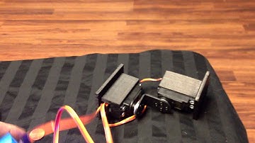 3D L Pan and Tilt MG995 Servos Sensor Mount kit for Robot Arduino fpv rc b7
