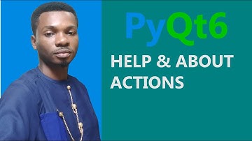 PyQt6 Notepad Clone Part 2 - The Help Menu