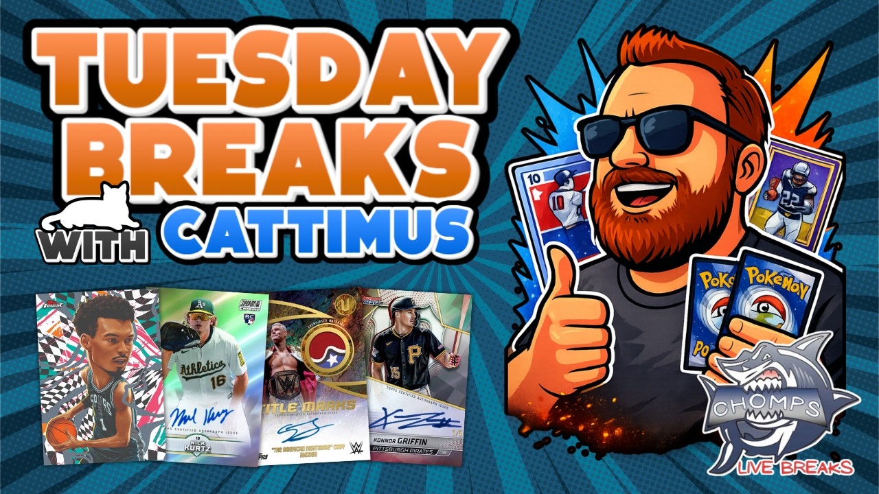 03/17/2026 ~ LIVE BASEBALL, FOOTBALL, HOCKEY, & POKÉMON BREAKS w/ CATTIMUS! GUBIE TUESDAY RETURNS! 😱