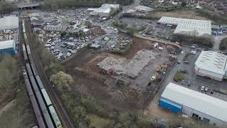 New Lidl Dereham Construction Site
